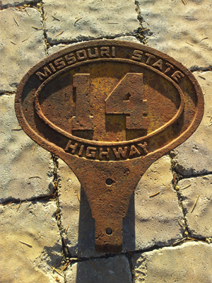 1920 Missouri Route Marker