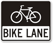 bike lane sign