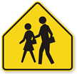 School Children Symbol - Traffic Sign