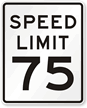 75 mph Speed Limit