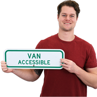 Van Accessible (Virginia) ADA Sign