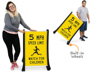 Portable traffic signs