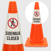 Sidewalk Closed Cone Collar