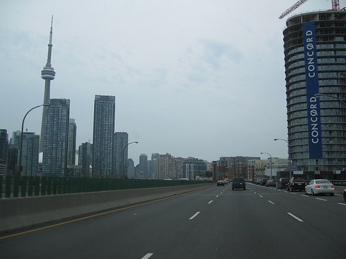 Gardiner Expressway CN Tower