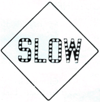 Slow sign with cataphotes; 1948