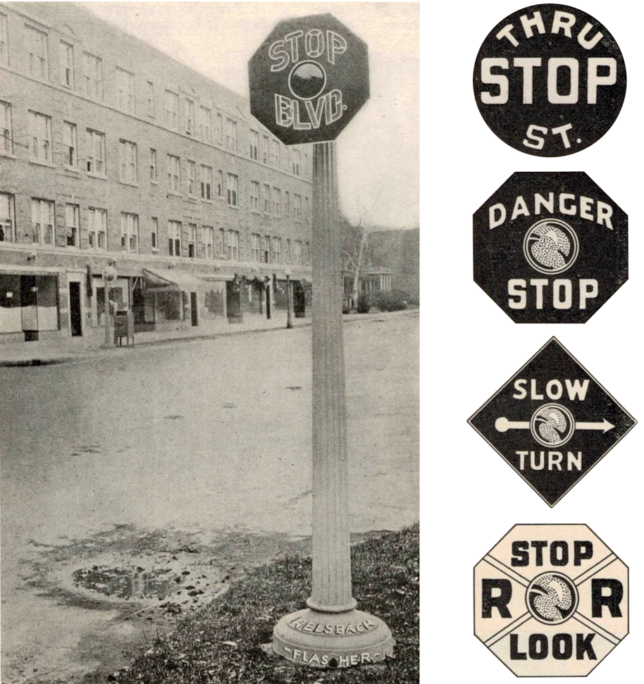1920s traffic signs