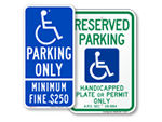 ADA Parking Signs | Handicapped Parking Signs