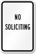 Private Property No Soliciting Signs