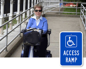 Access Ramp Signs
