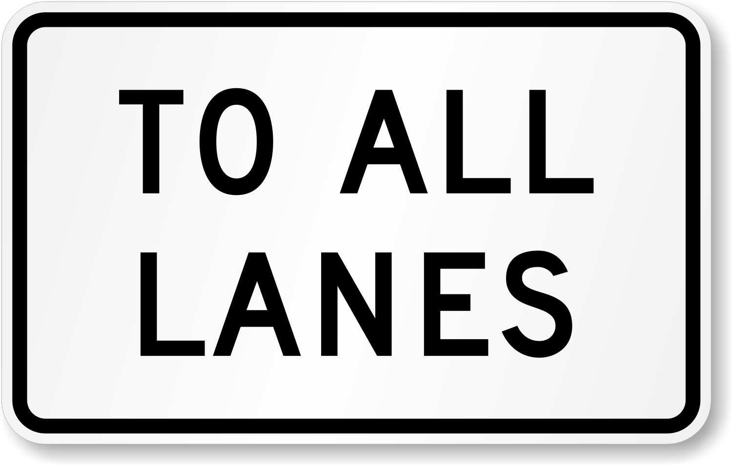 Mutcd Sign R1 Added Lane Sign Mutcd