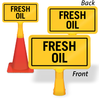 Fresh Oil ConeBoss Sign