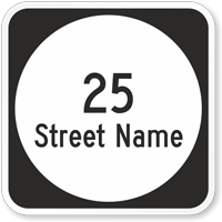 Custom Delaware Highway Sign