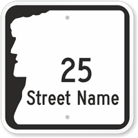 Custom NH Route 28 Highway Sign