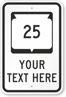 Custom Wisconsin Highway Sign