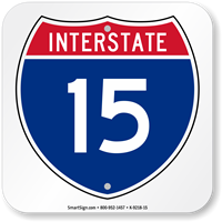Interstate 15 (I-15)Sign