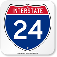 Interstate 24 (I-24)Sign