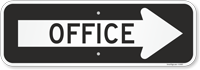Directional Office Sign