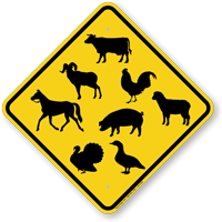 Various Animal Crossing Symbols Sign