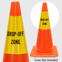 Drop Off Zone Cone Collar