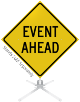 Event Ahead Roll-Up Sign