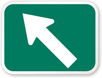 Left Arrow MUTCD Sign (Symbol)