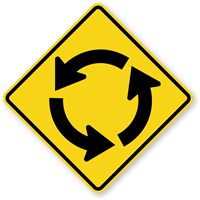 Circular Intersection (Symbol) - Traffic Sign