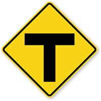 T-Symbol - Traffic Sign