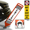 Enter Only Flexpost Paddle Sign Kit 