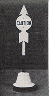Caution Sign Stop Old